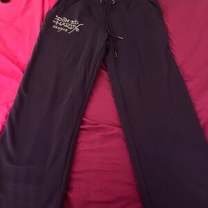 Ed Hardy indigo Track Pants